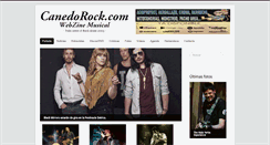 Desktop Screenshot of canedorock.com